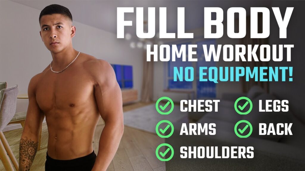 Bodyweight exercises at home 